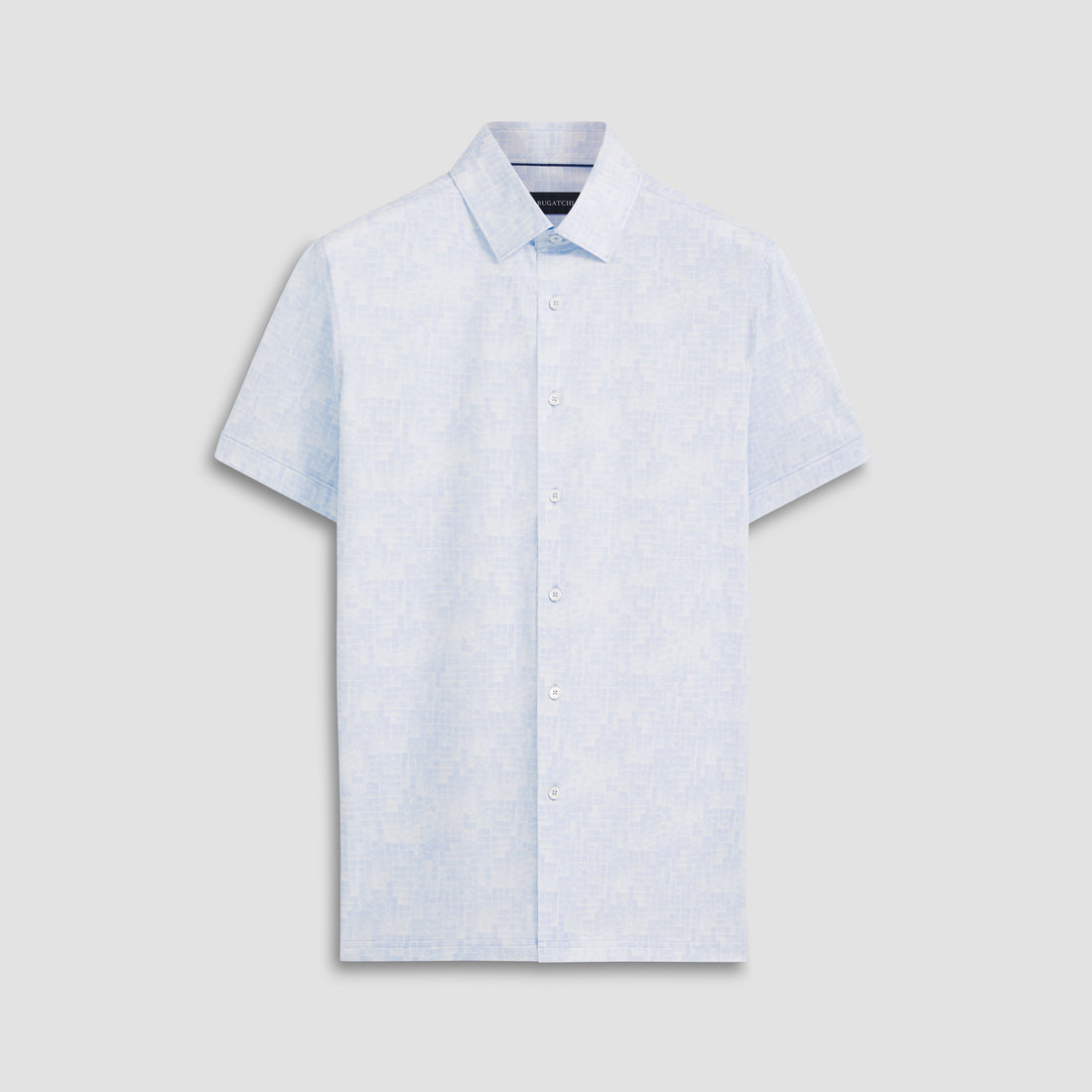 Milo Tonal Check OoohCotton Short Sleeve Shirt