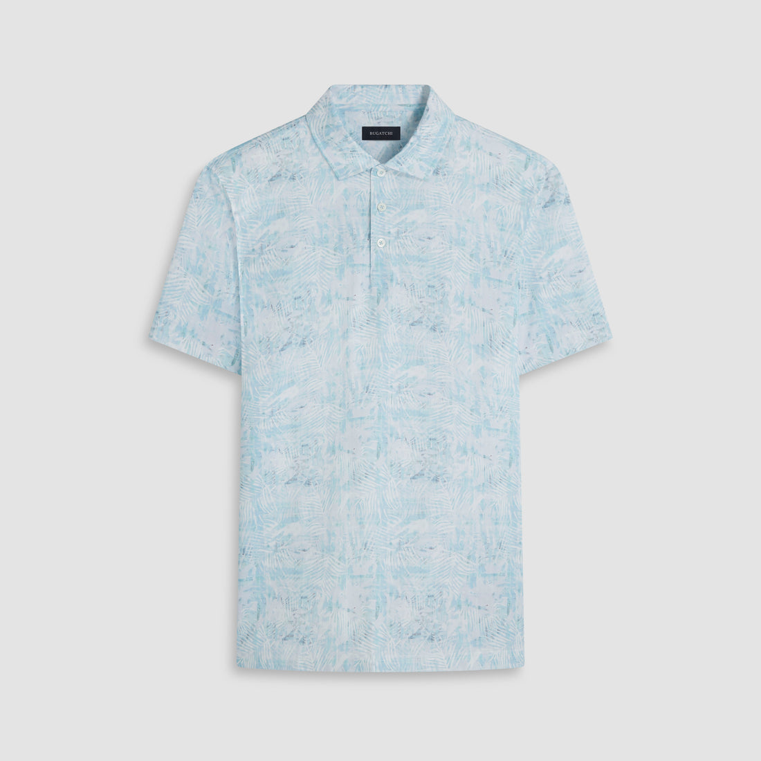 Victor Leaf Print OoohCotton Polo