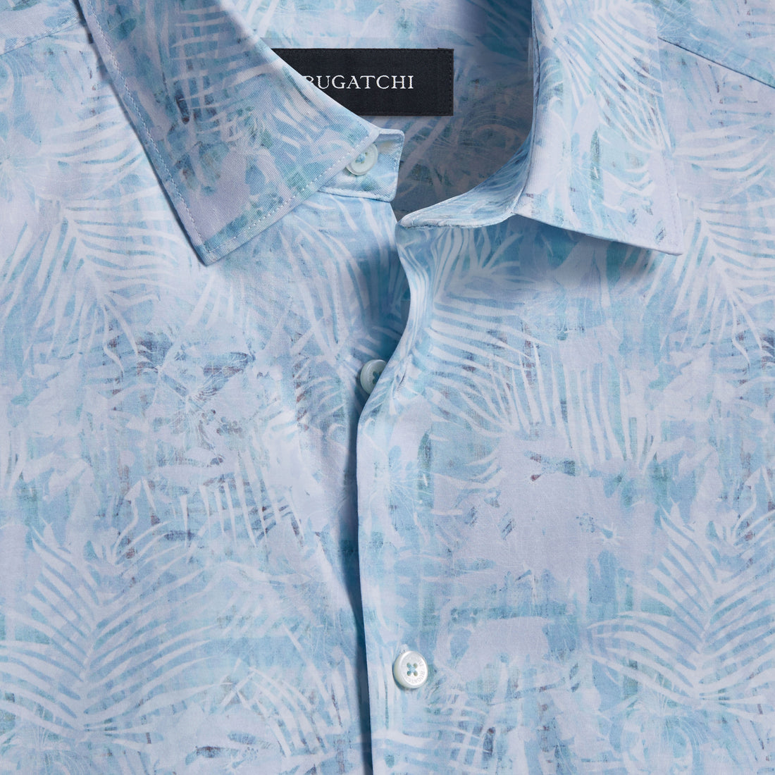 James Leaf Print OoohCotton Shirt