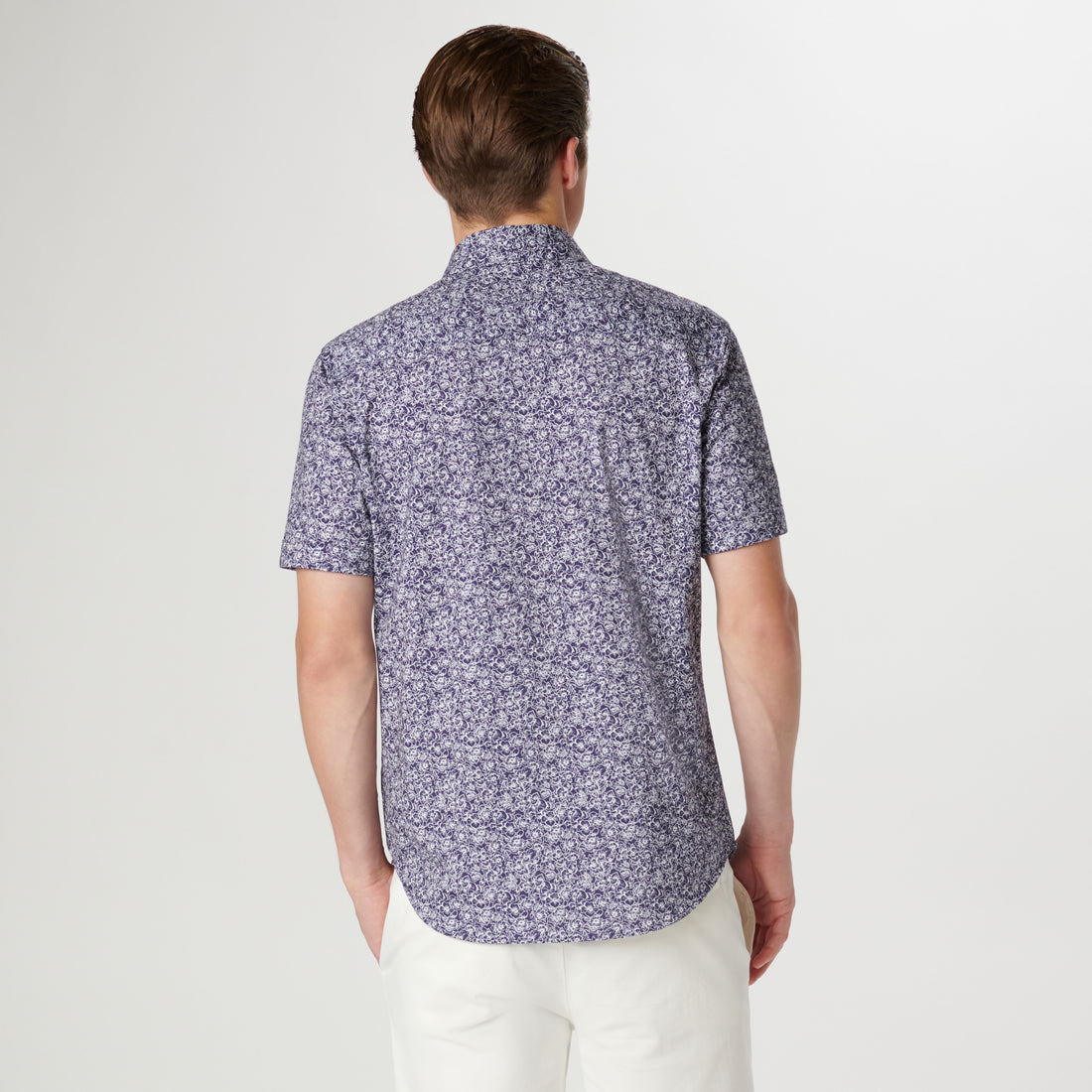 Miles Floral OoohCotton Short Sleeve Shirt