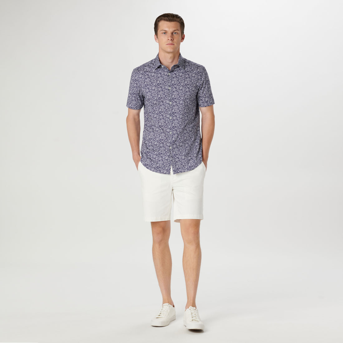 Miles Floral OoohCotton Short Sleeve Shirt