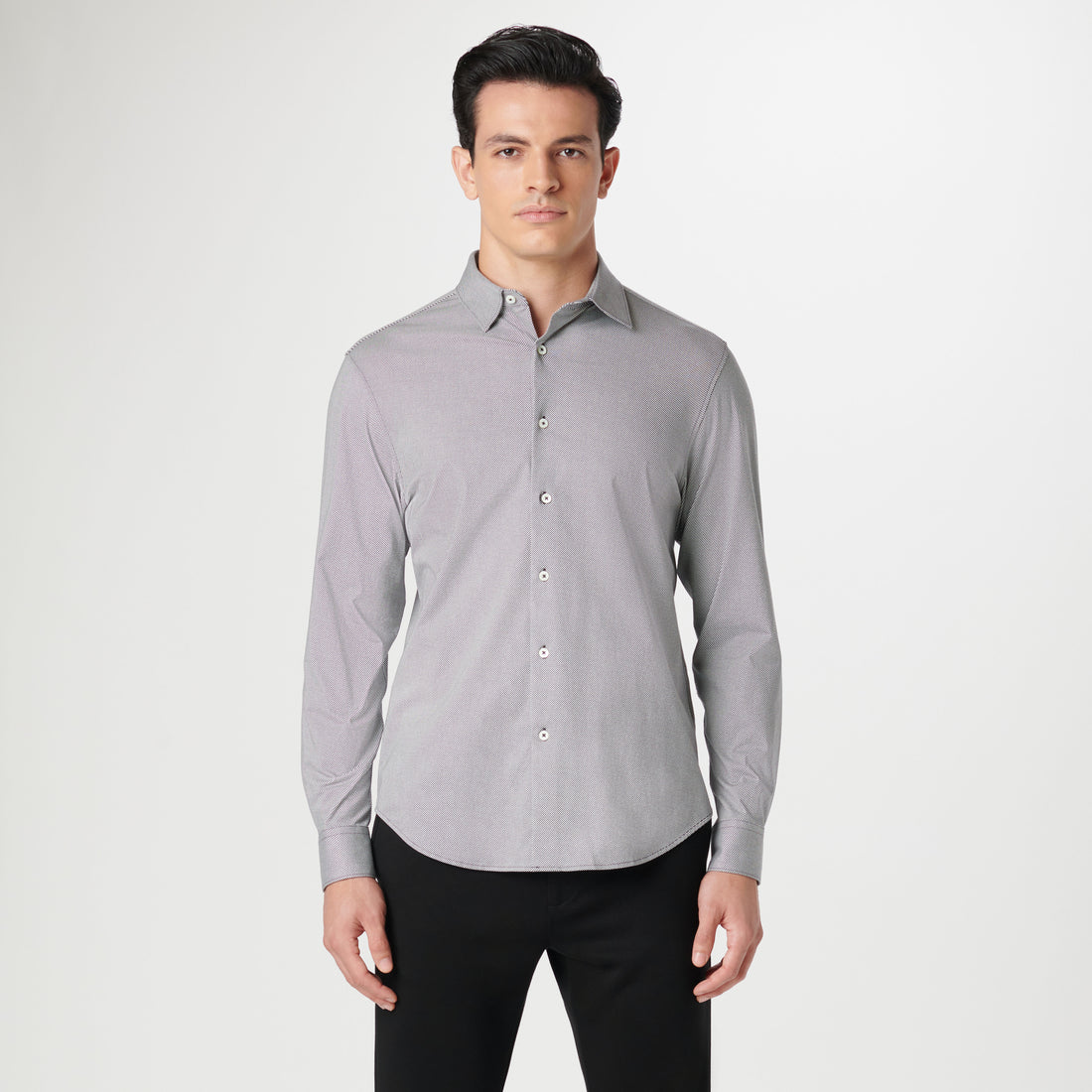 James Diagonal Pin Stripe OoohCotton Shirt