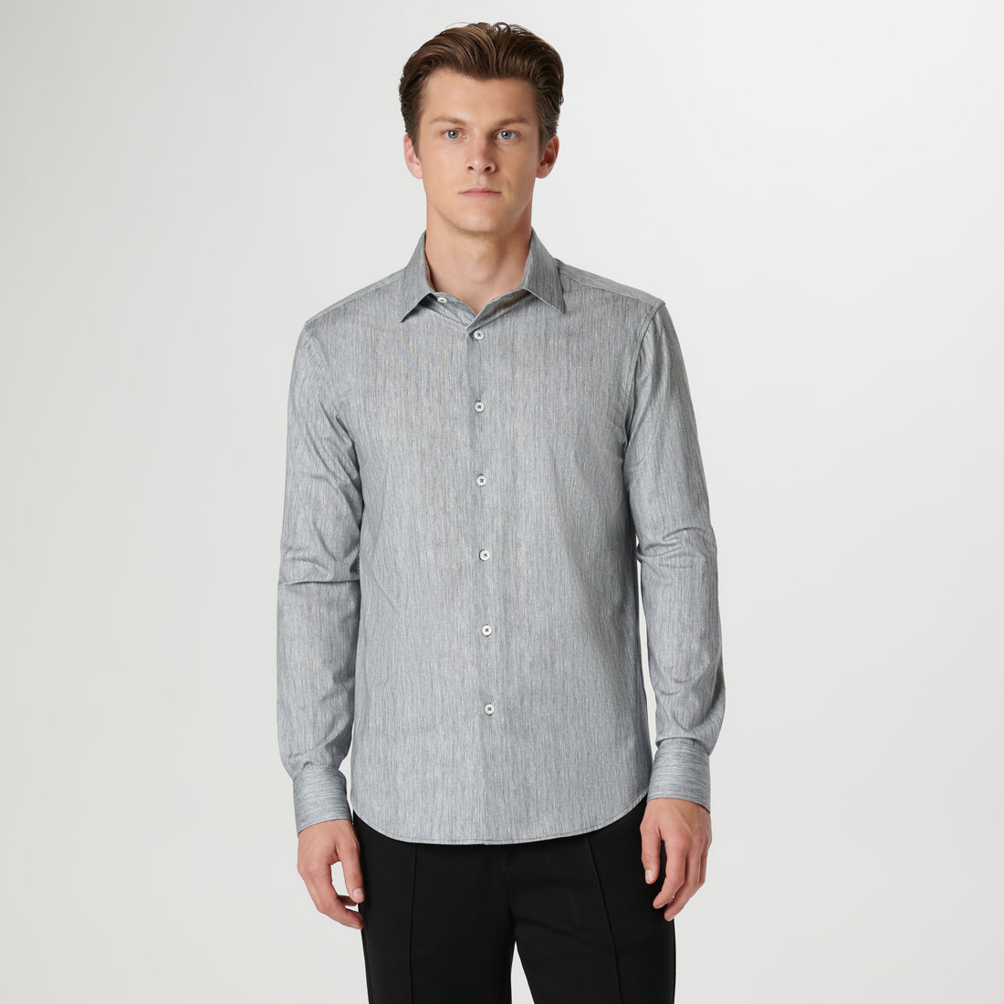 James Chambray Print OoohCotton Shirt