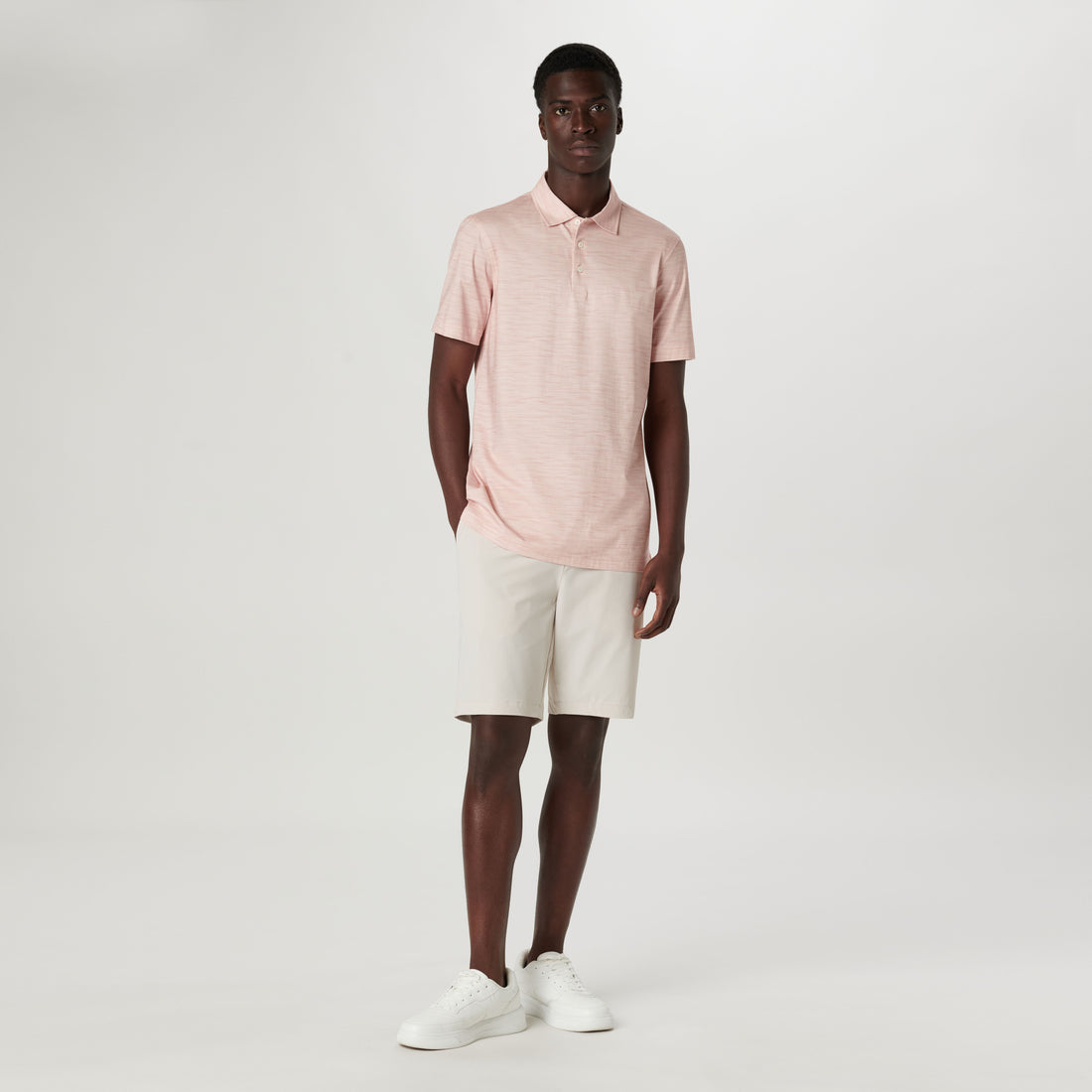 Victor Stitch Print OoohCotton Polo