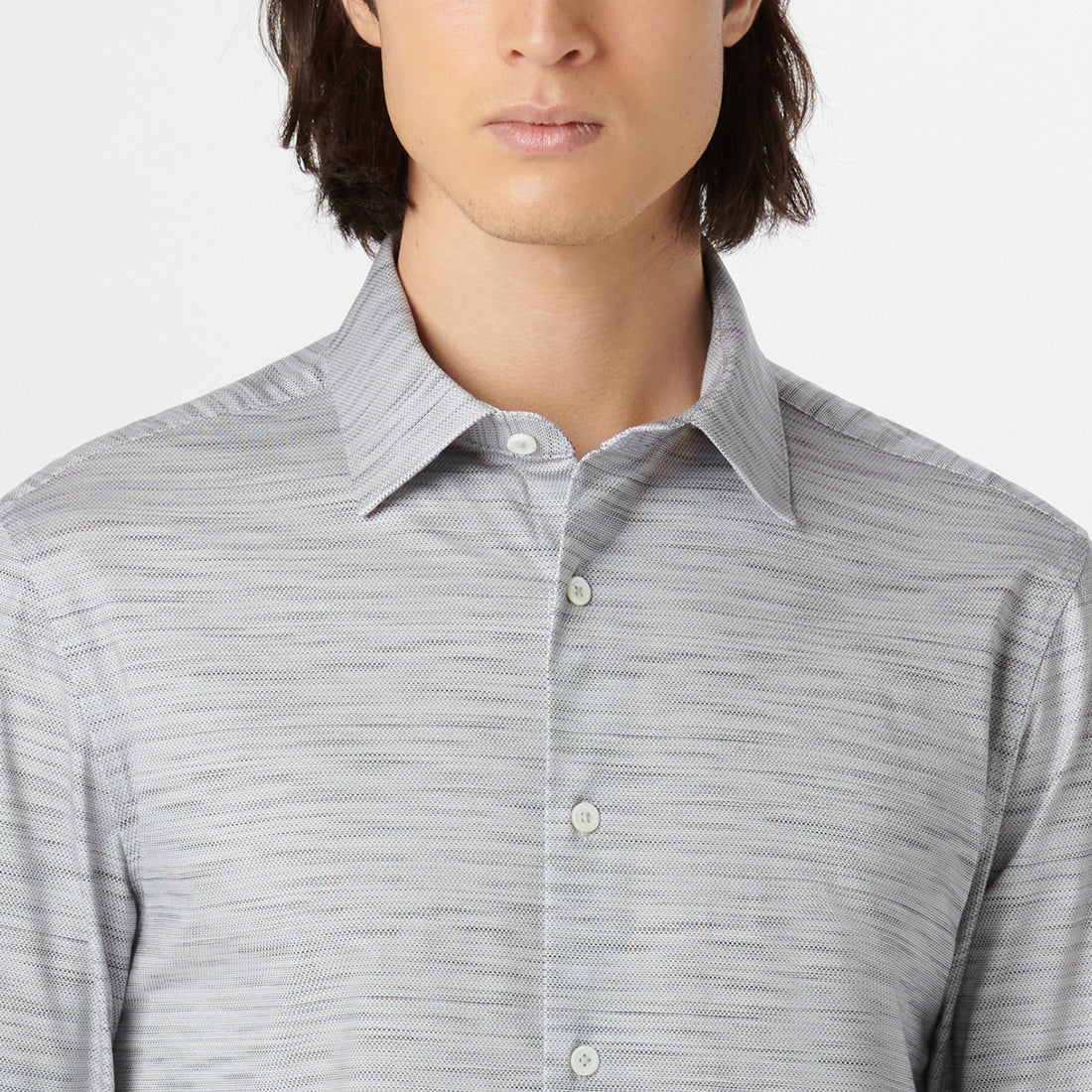 James Stitch Print OoohCotton Shirt