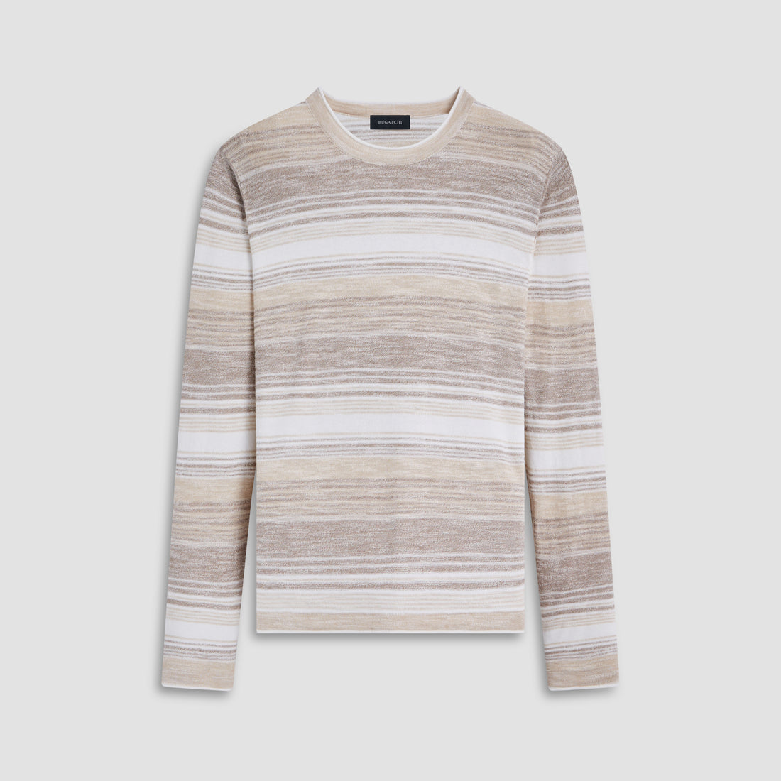 Ombre Stripe Crew Neck Sweater