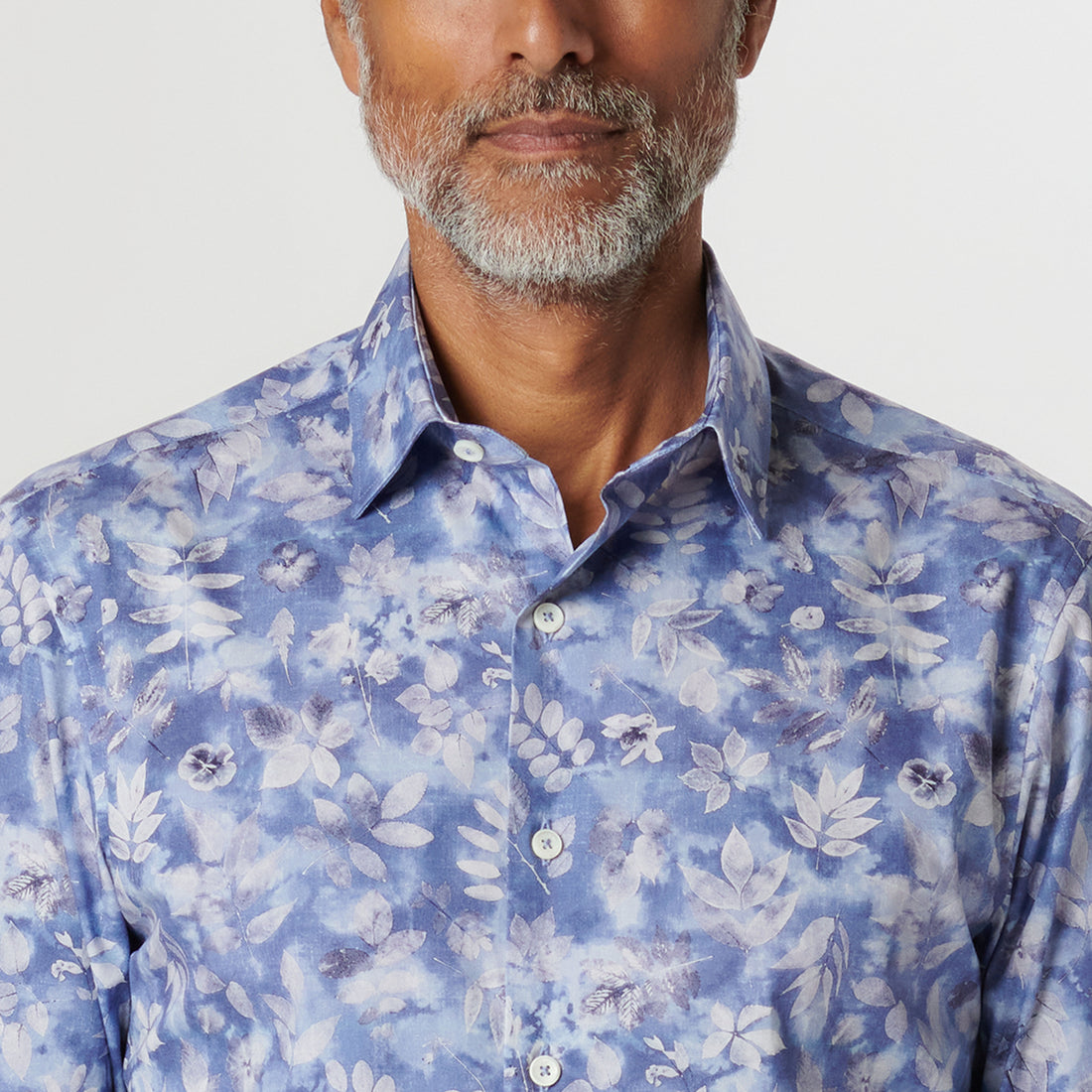 Julian Leaf Print Shirt