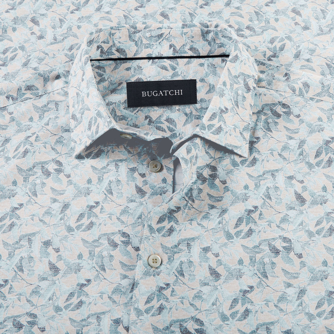 Julian Leaf Print Shirt