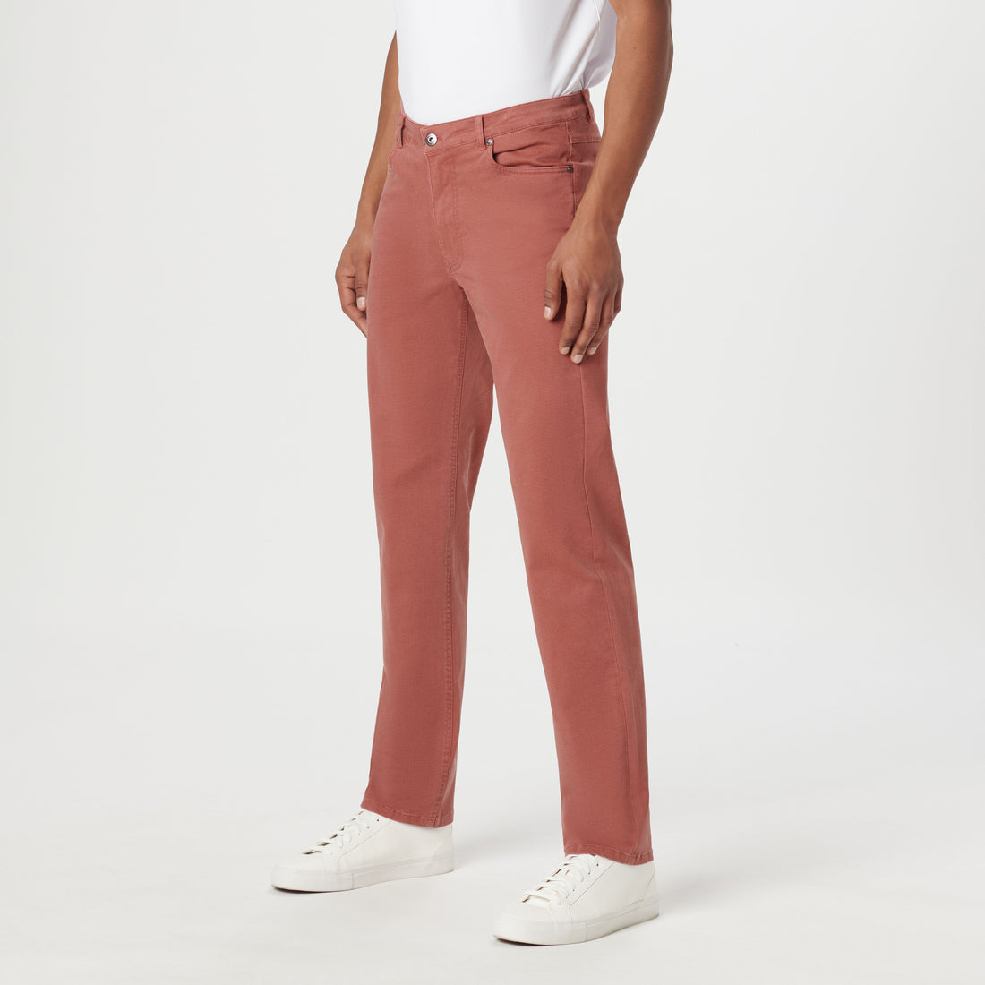 Preston Crosshatch Printed Five Pocket Pants