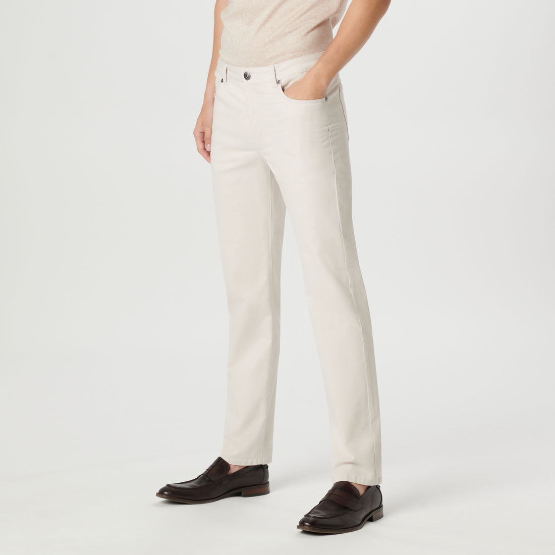 Preston Solid Five Pocket Pant