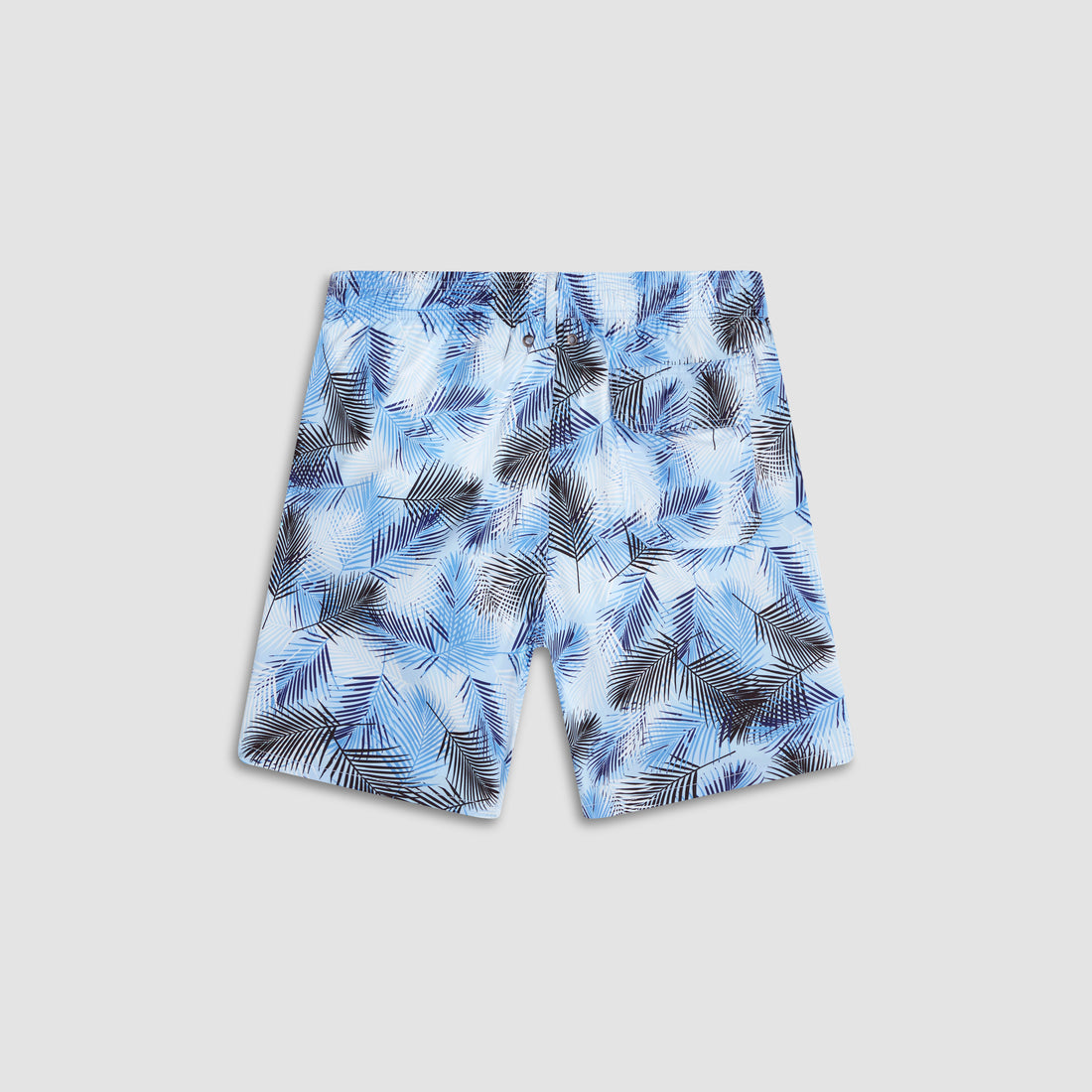 Cosmo Leaf Print Swim Trunks