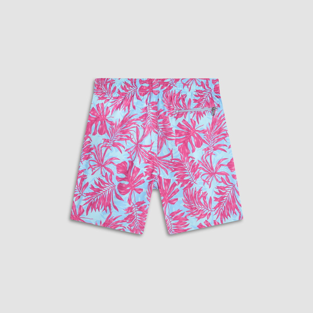 Adrian Leaf Print Swim Trunks