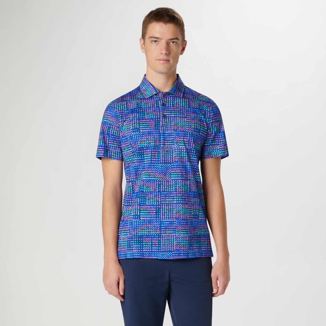 Victor Geometric OoohCotton Polo