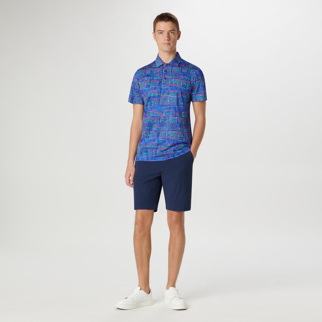 Victor Geometric OoohCotton Polo