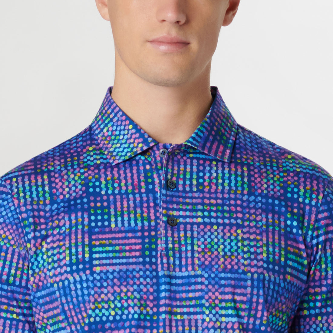 Victor Geometric OoohCotton Polo