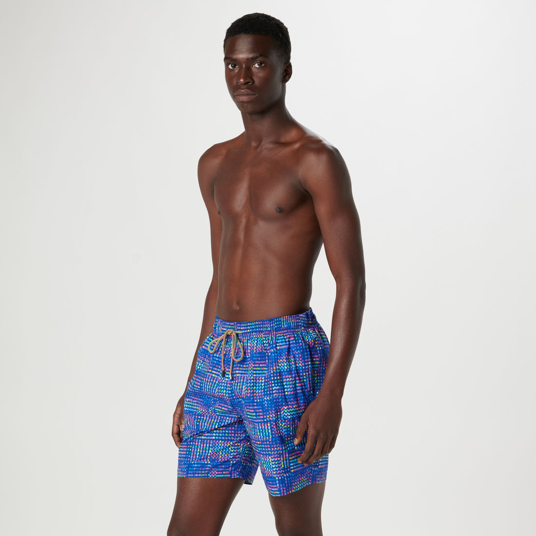 Adrian Geometric Swim Trunks