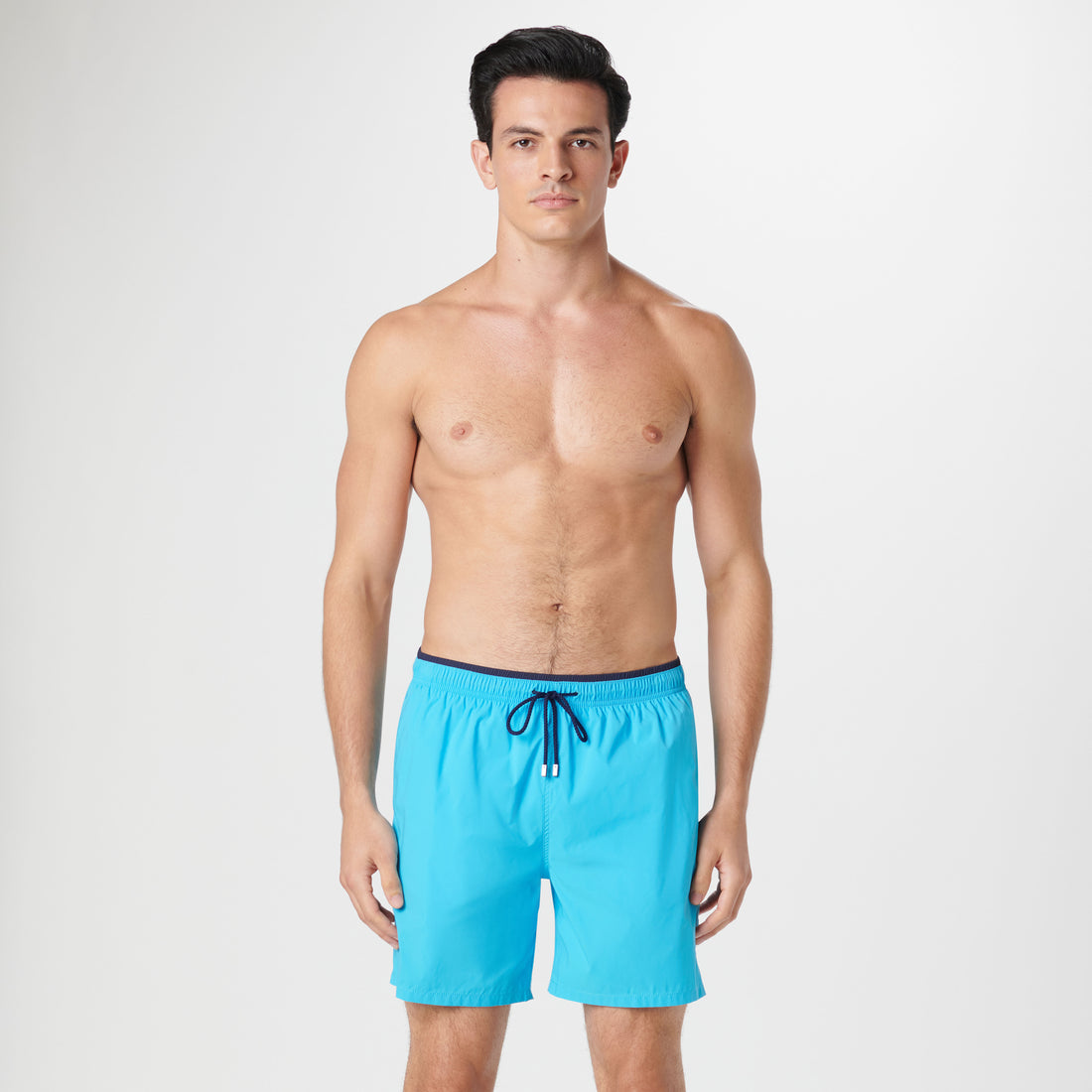 Quinn Solid Swim Trunks