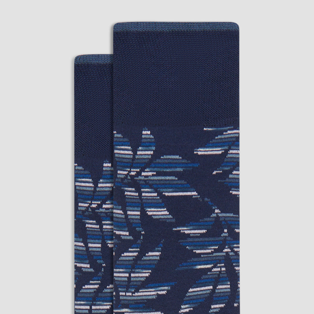 Striped Abstract Mid-Calf Socks