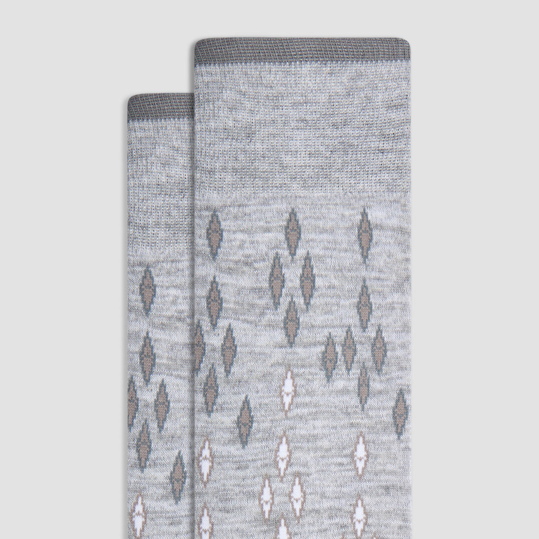 Geometric Mid-Calf Socks