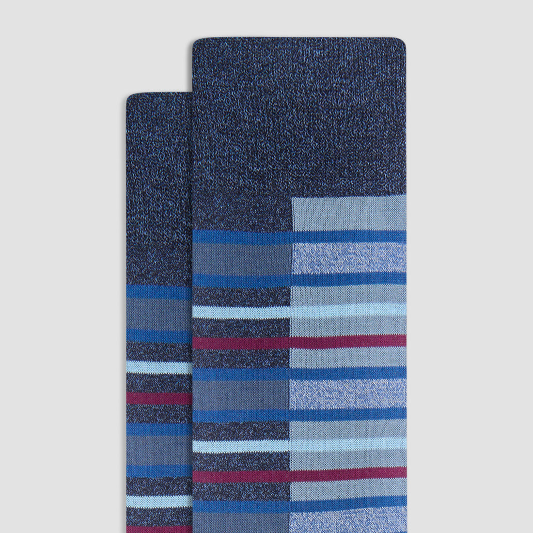 Striped Mid-Calf Socks