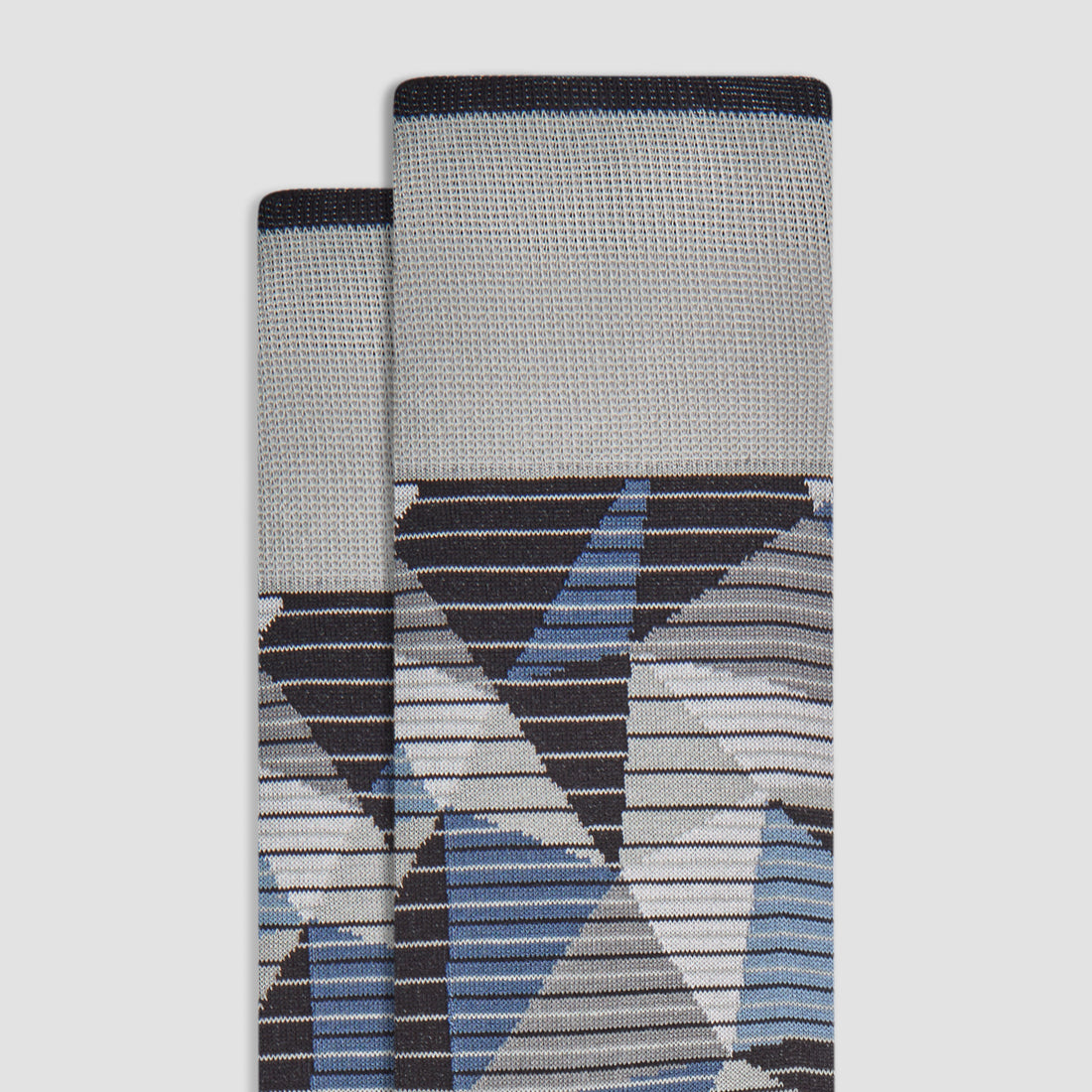 Abstract Mid-Calf Socks