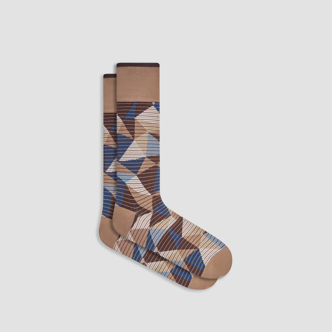 Abstract Mid-Calf Socks