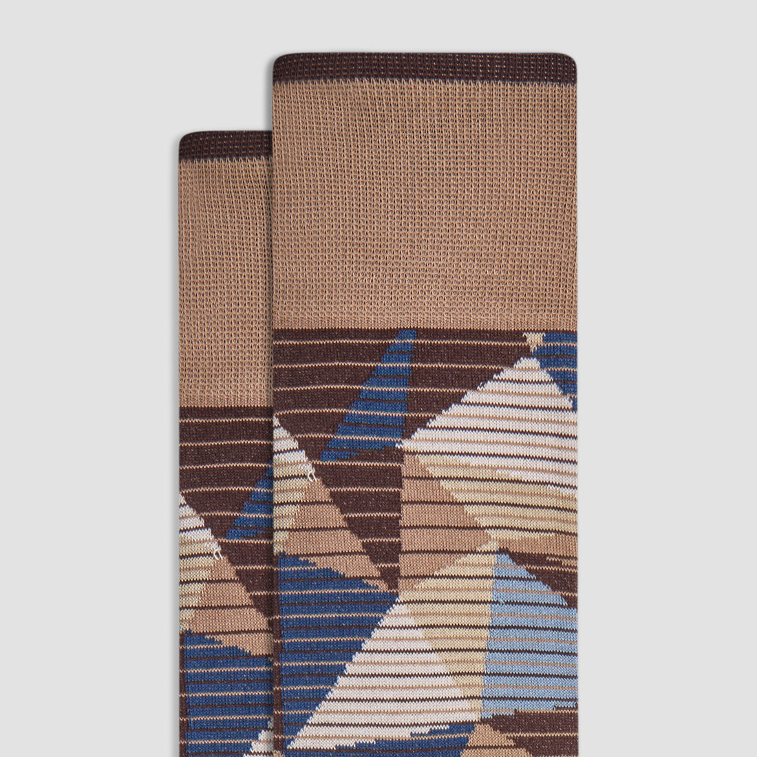 Abstract Mid-Calf Socks