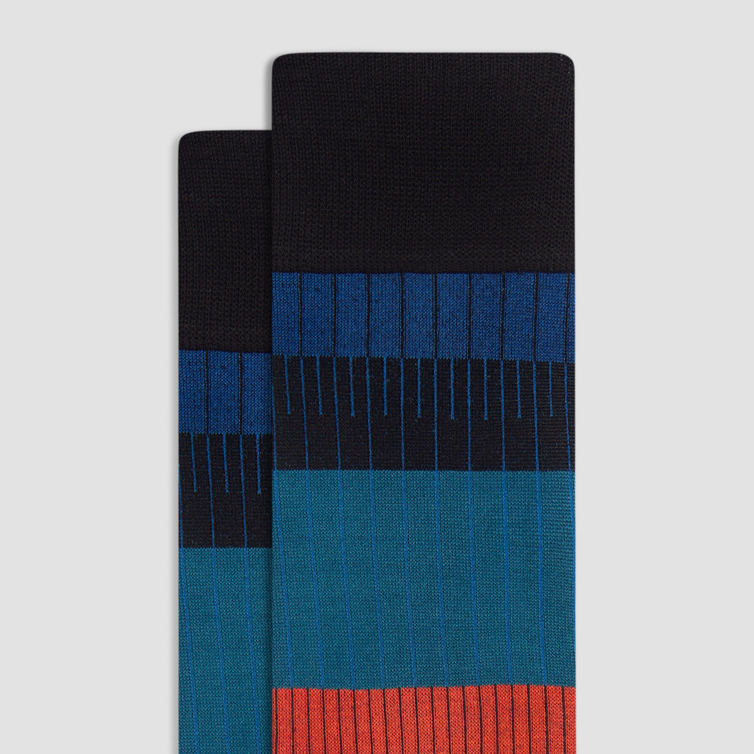 Color Block Mid-Calf Socks