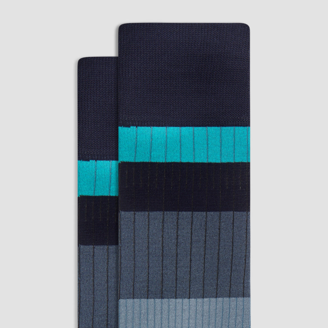 Color Block Mid-Calf Socks