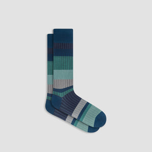 Color Block Mid-Calf Socks