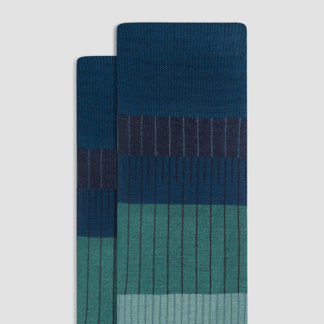 Color Block Mid-Calf Socks