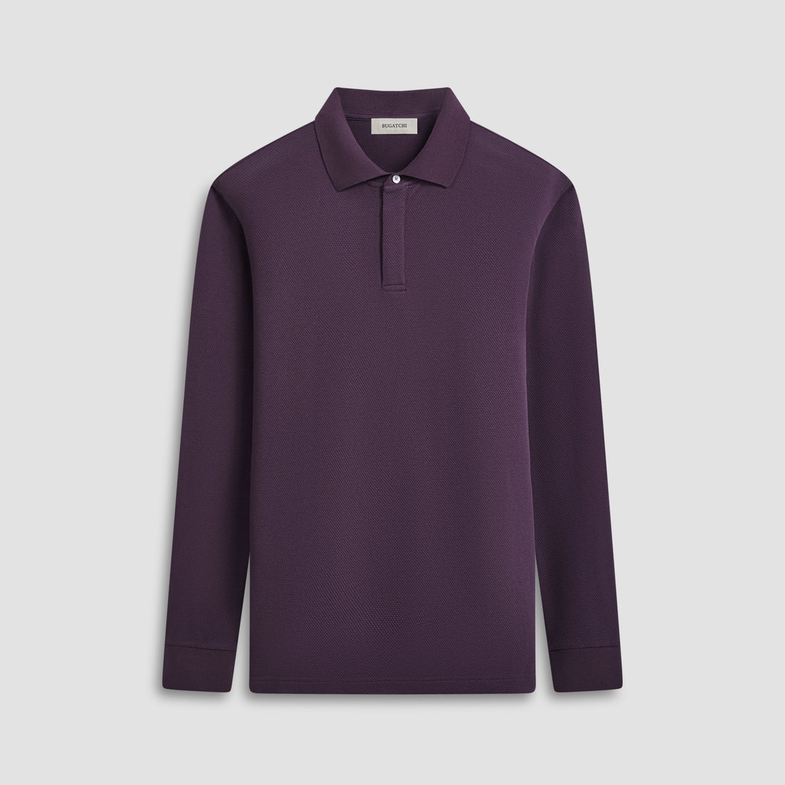 Honeycomb Long Sleeve Polo