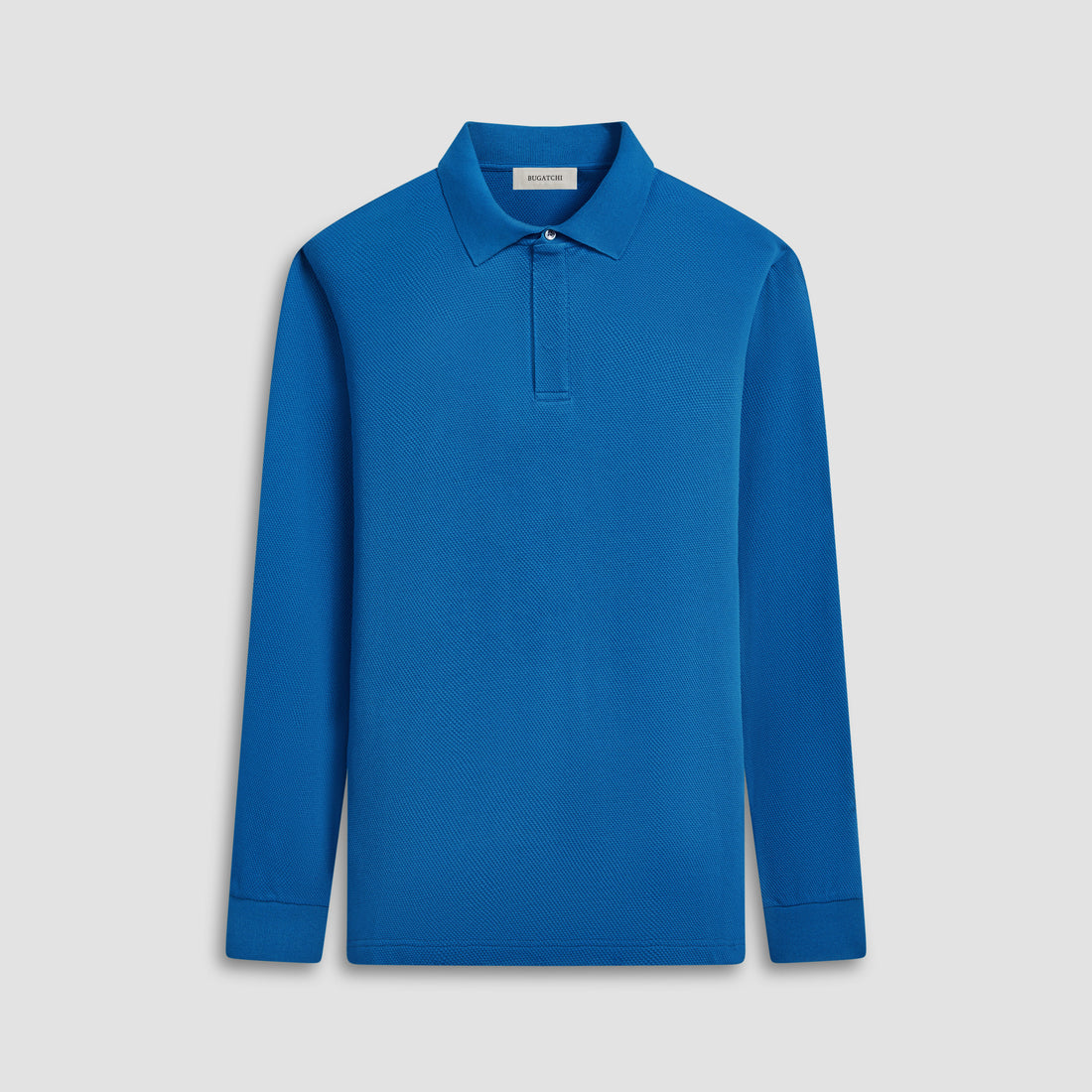 Honeycomb Long Sleeve Polo