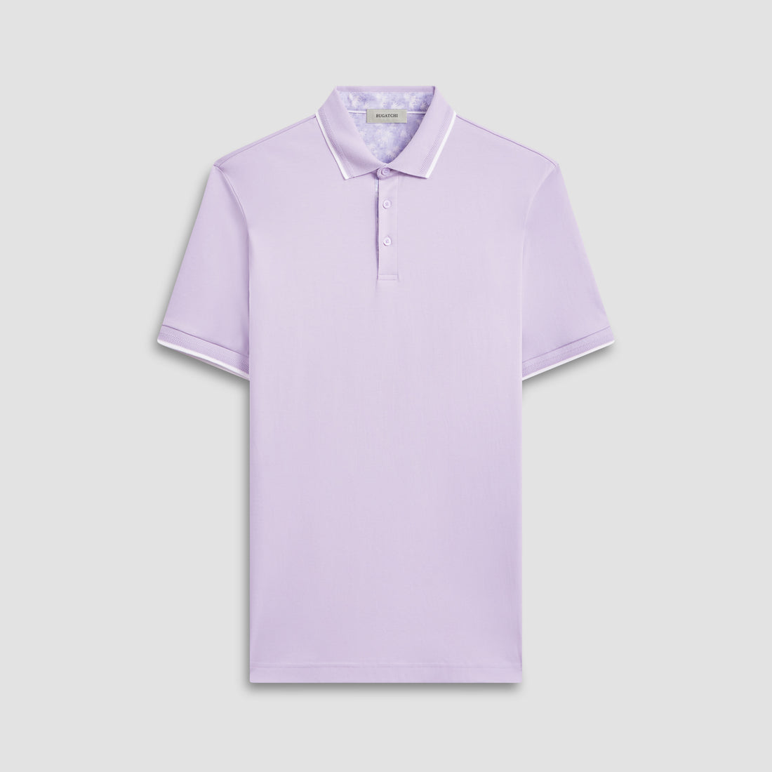 Contrast Three Button Polo