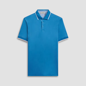 Contrast Three Button Polo