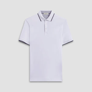 Contrast Three Button Polo