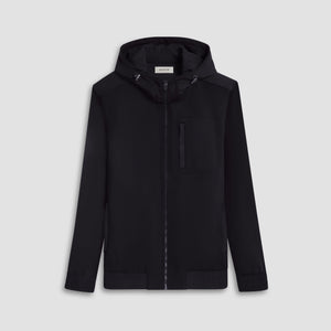 Soft Touch Performance Zip-Up Jacket With Hood