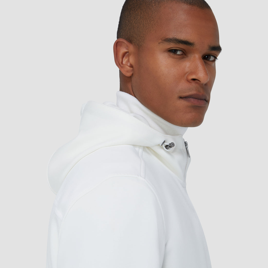 Soft Touch Performance Zip-Up Jacket With Hood