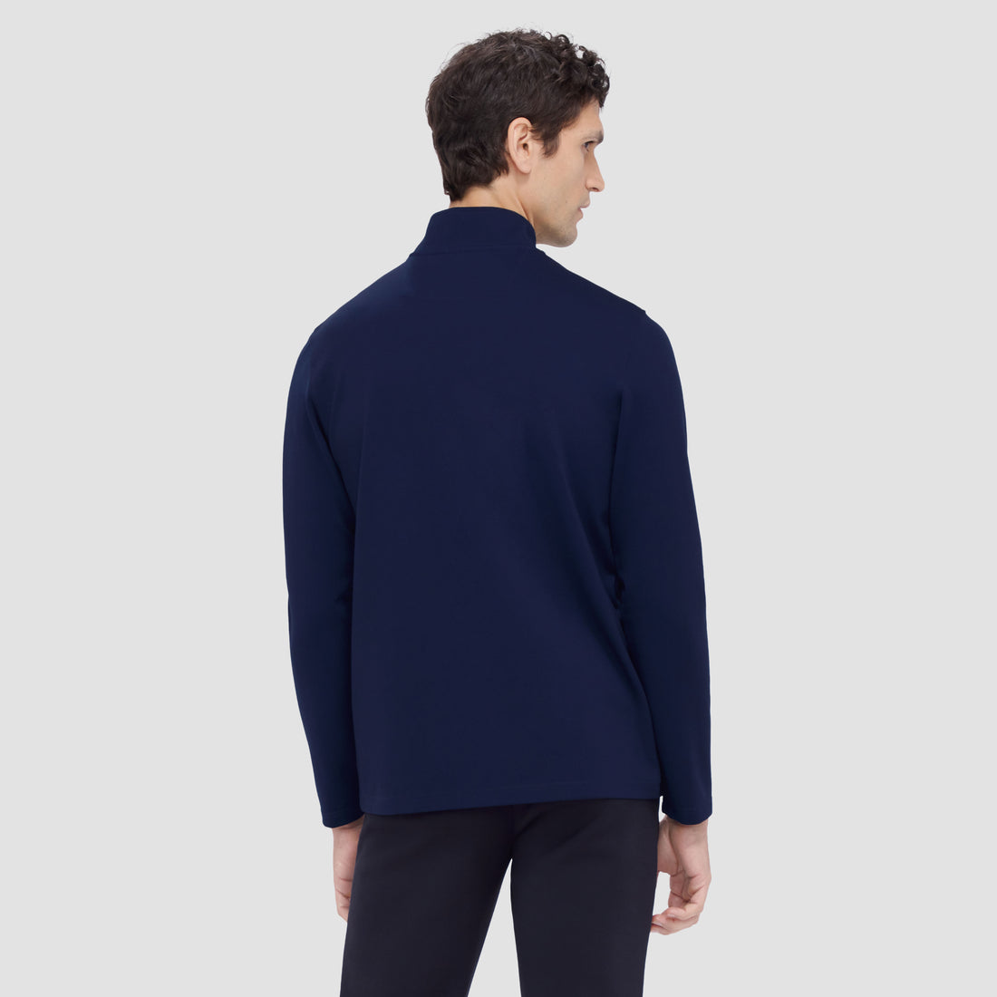 Contrast Performance Quarter-Zip Pullover