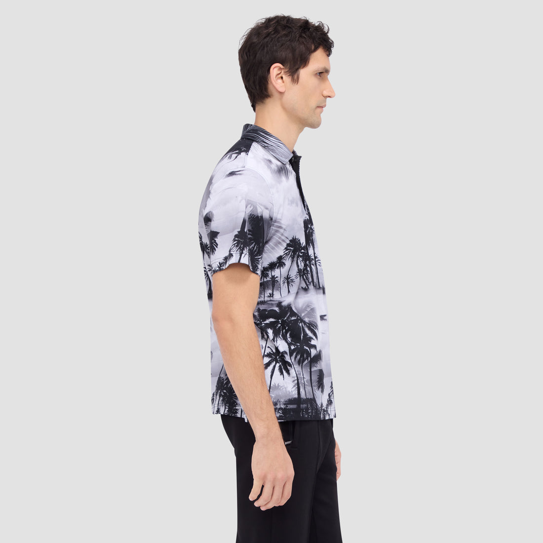 Hendrix Tropical Print Polo