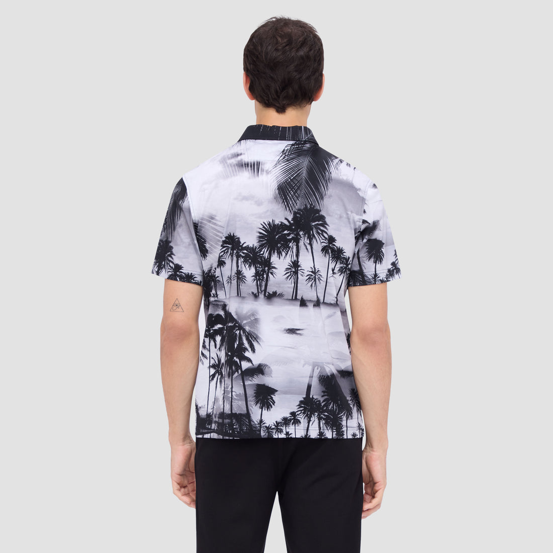 Hendrix Tropical Print Polo