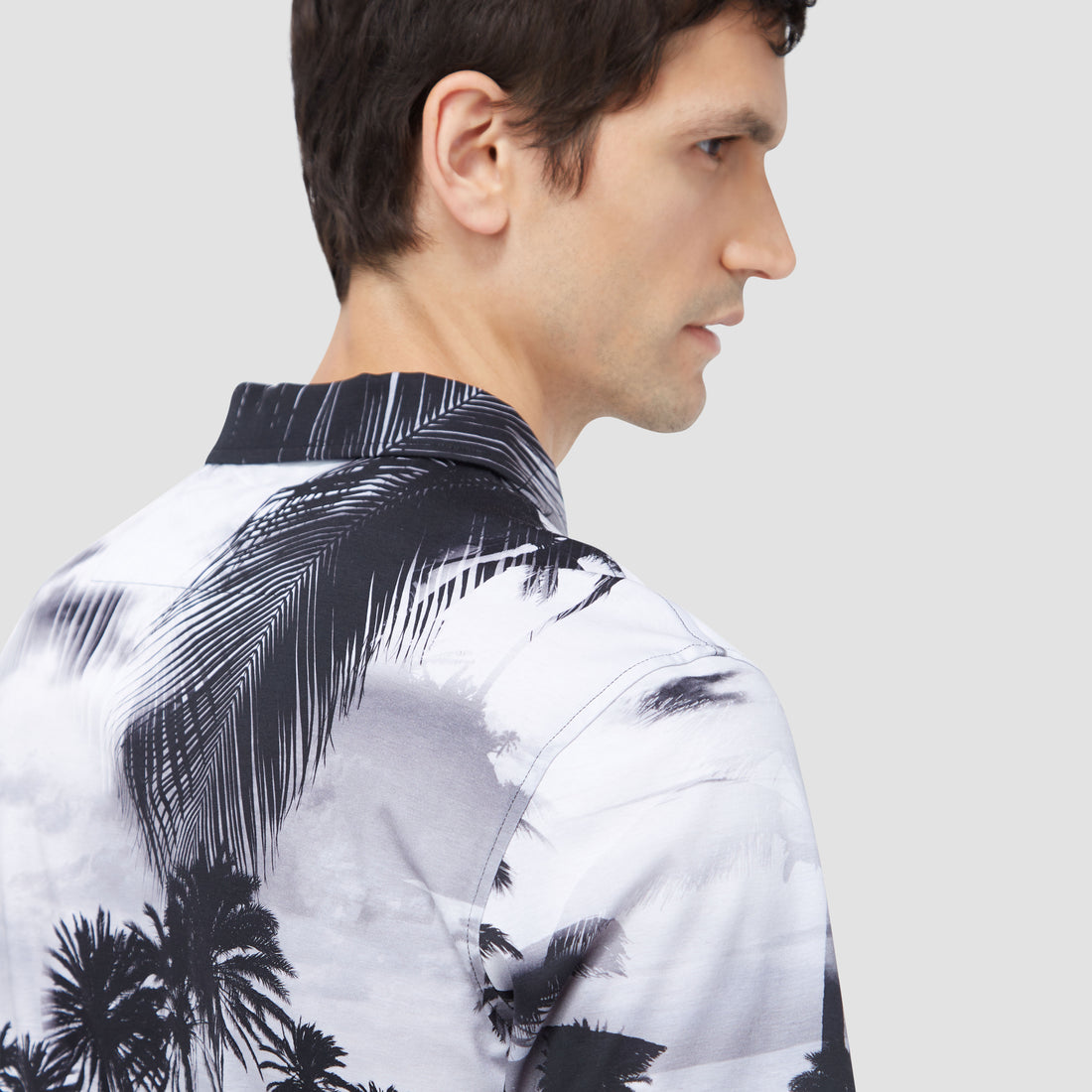 Hendrix Tropical Print Polo