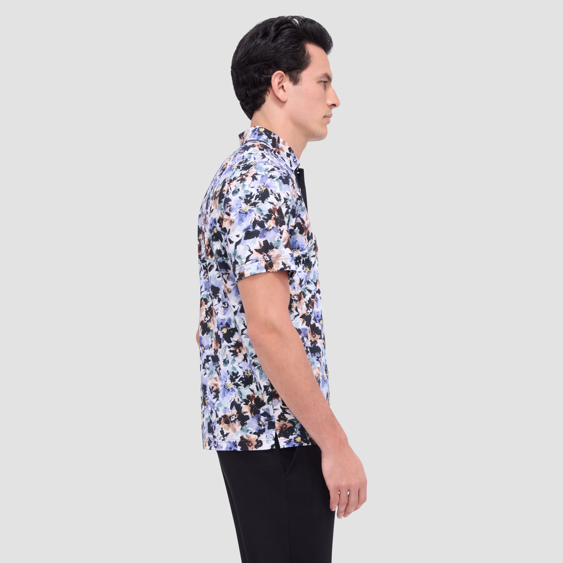 Hendrix Abstract Print Polo