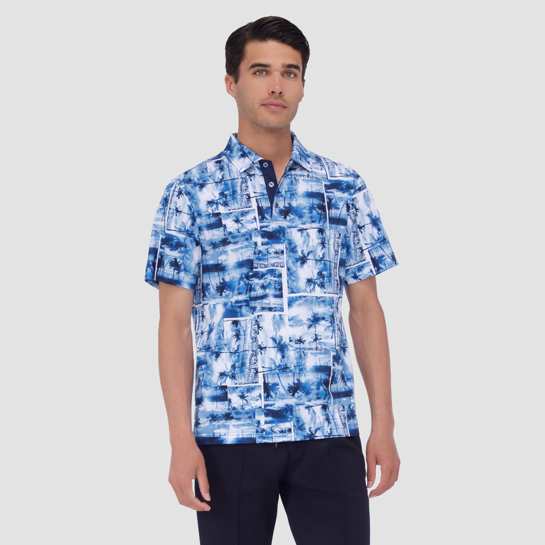 Hendrix Tropical Collage Polo