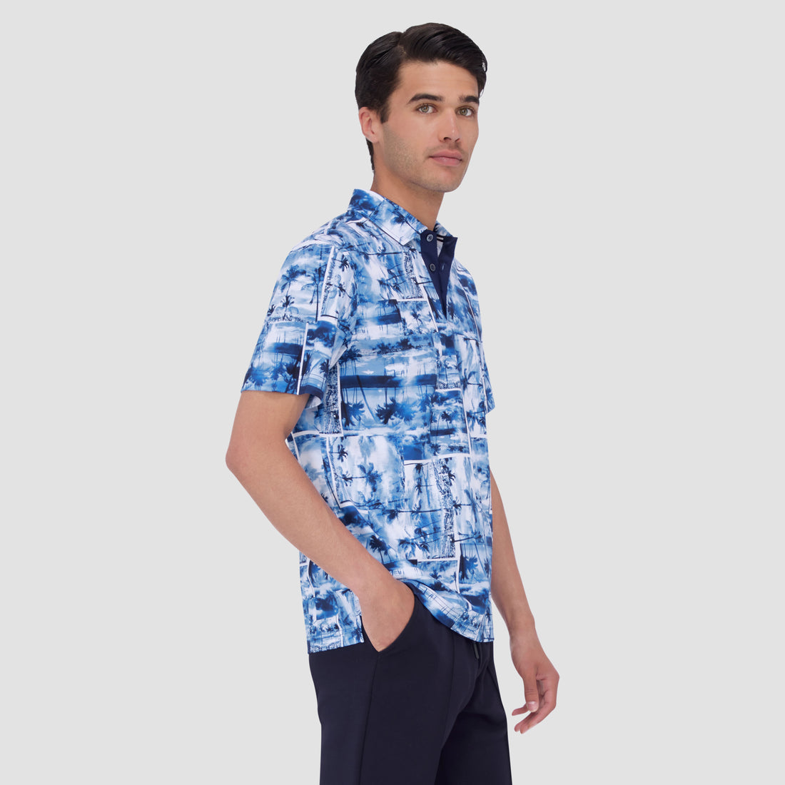 Hendrix Tropical Collage Polo