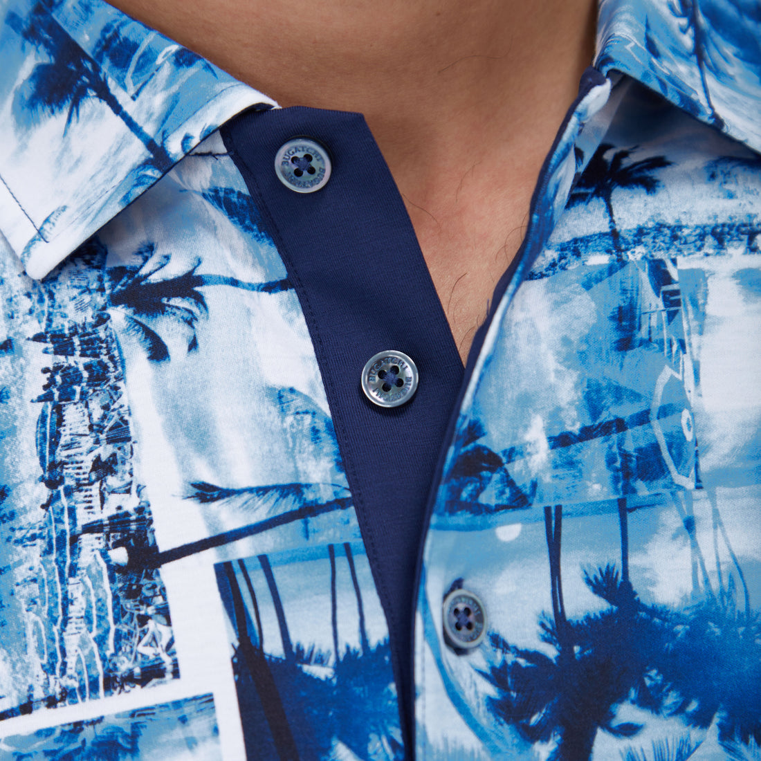 Hendrix Tropical Collage Polo