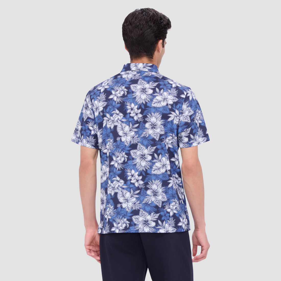 Hendrix Floral Print Polo