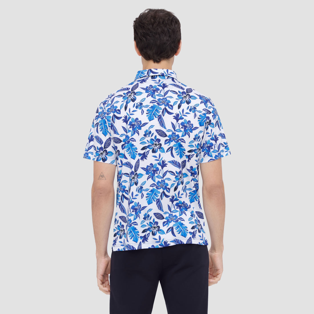 Hendrix Floral Print Polo