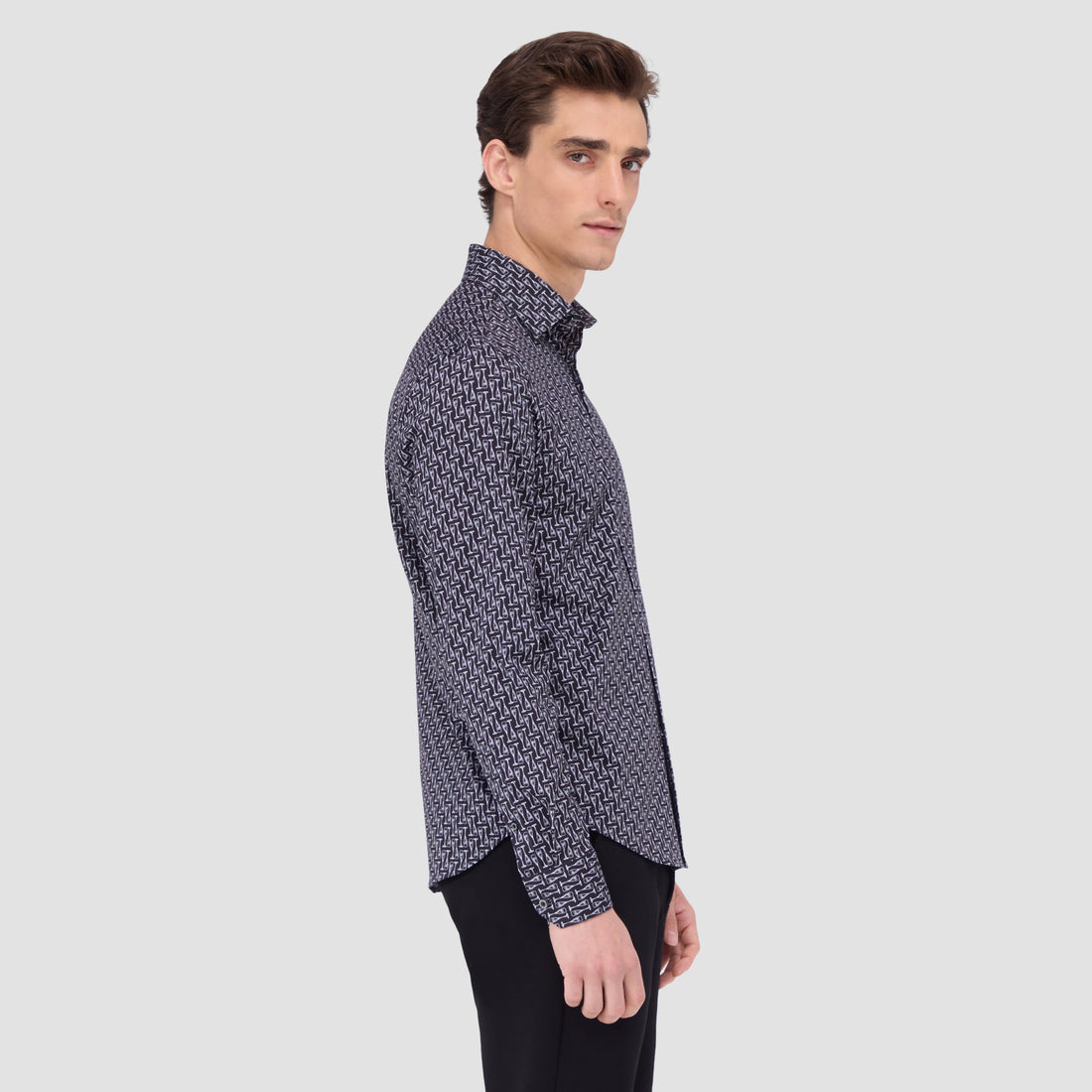 James Champagne Flute OoohCotton Shirt