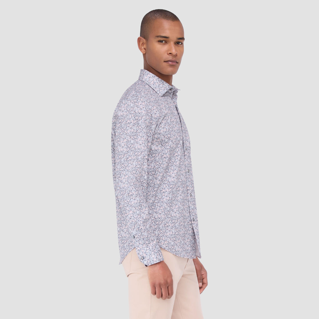 James Geometric Abstract OoohCotton Shirt